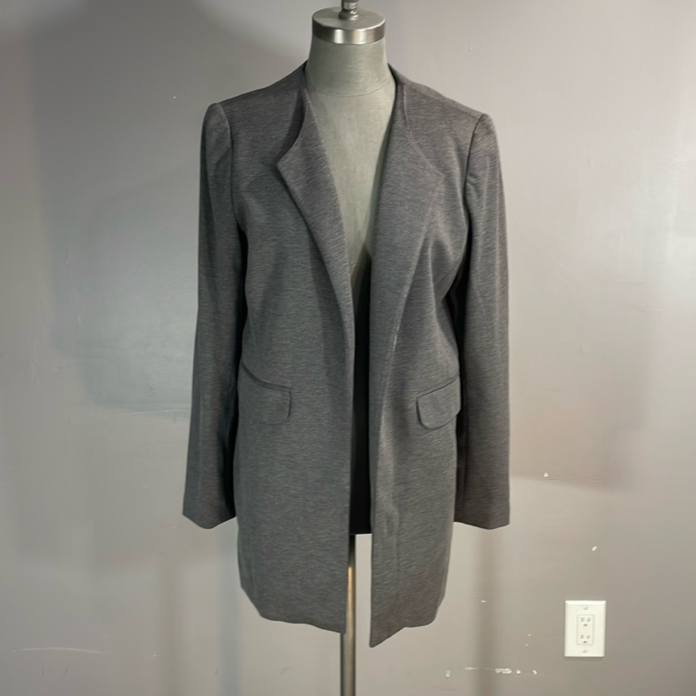 Dalia size large grey blazer NWT classic capsule piece great for workwear